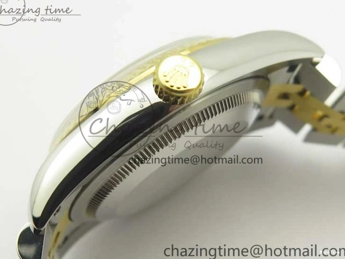 MiroTime 0519 DateJust 36 SS YG 126233 ARF 1:1 Best Edition Silver Dial Stick Markers on SS YG Jubilee Bracelet SH Elegant 3430